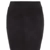 Black Stretch Bodycon Mini Skirt