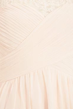 Nude Lace Sweetheart Maxi Dress 9 Nude Lace Sweetheart Maxi Dress -Women Clothing Sale 00100023121 ZS