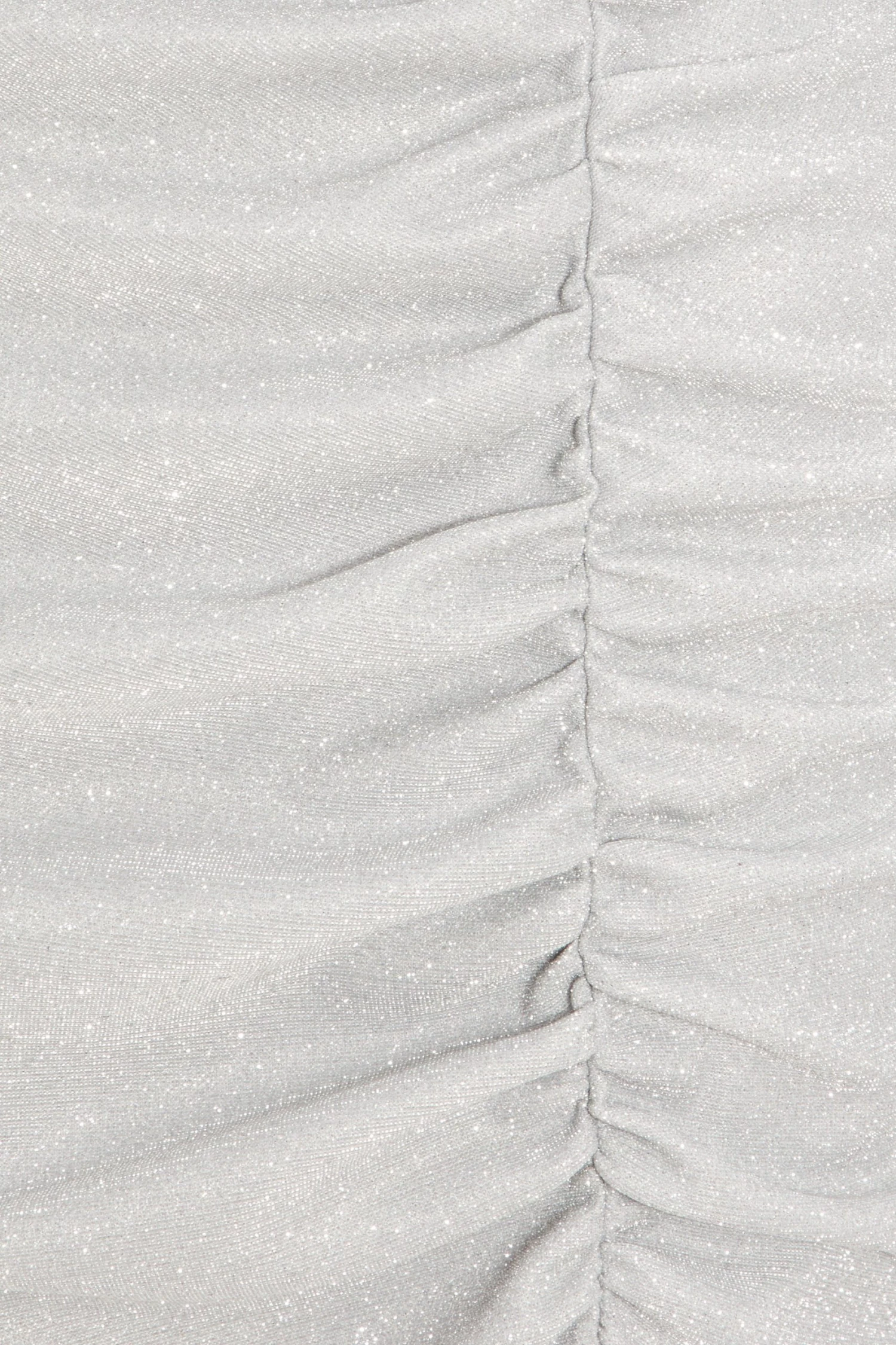 Silver Ruched Bodycon Dress 6 Silver Ruched Bodycon Dress - Image 6