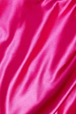 Pink Satin Bodycon Dress -Women Clothing Sale 00100028742 ZS scaled