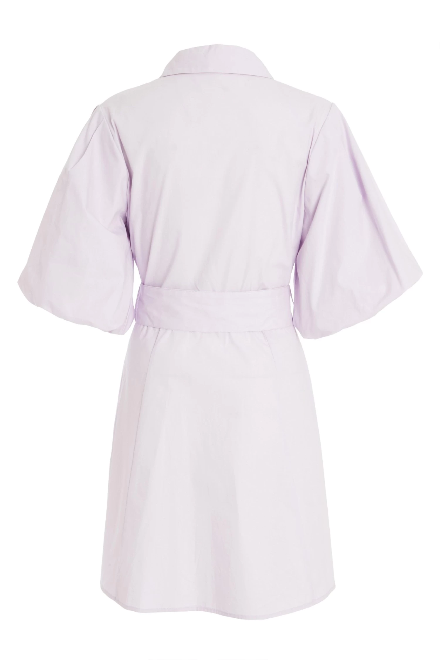 Lilac Puff Sleeve Shirt Dress 5 Lilac Puff Sleeve Shirt Dress - Image 5
