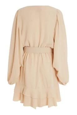 Stone Frill Skater Dress -Women Clothing Sale 00100029661 ZB