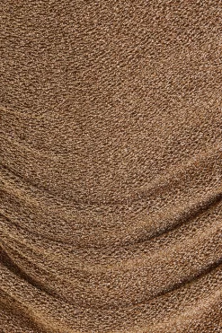 Gold Glitter Bodycon Mini Dress -Women Clothing Sale 00100032209 ZS scaled