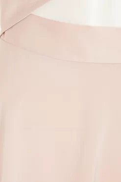 Pink Satin Cut Out Skater Dress 11 Pink Satin Cut Out Skater Dress -Women Clothing Sale 00100033145 ZS scaled