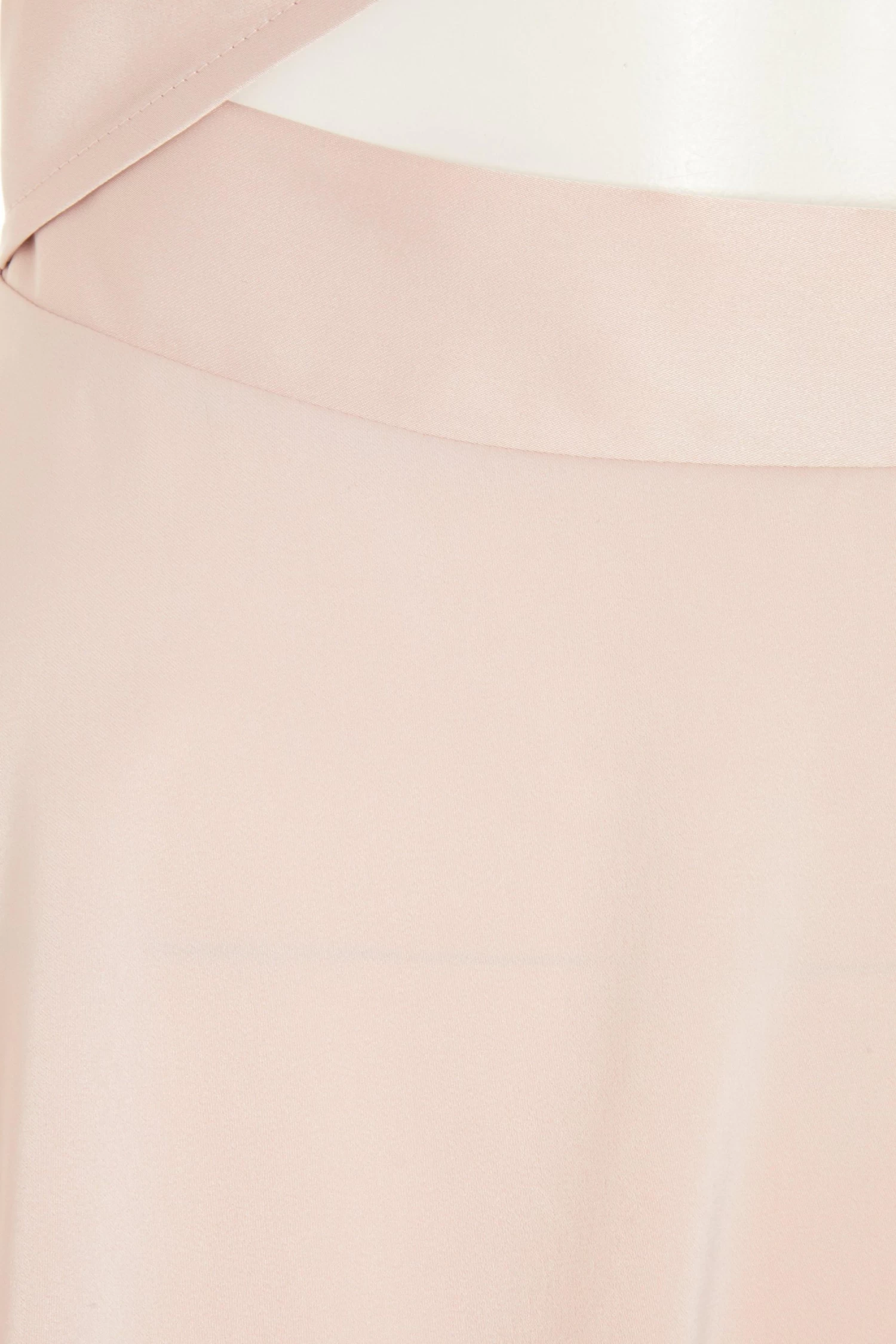 Pink Satin Cut Out Skater Dress 6 Pink Satin Cut Out Skater Dress - Image 6