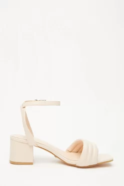 Wide Fit Nude Block Heeled Sandals -Women Clothing Sale 00100033308 ZS scaled