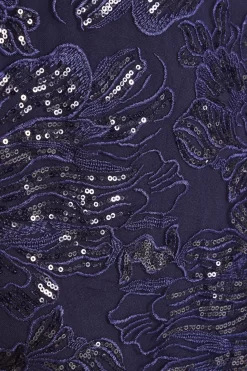 Navy Sequin Lace Midi Dress 11 Navy Sequin Lace Midi Dress -Women Clothing Sale 00100034965 ZS scaled