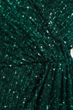 Green Sequin Batwing Maxi Dress 11 Green Sequin Batwing Maxi Dress -Women Clothing Sale 00100035142 ZS scaled