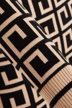 Stone Geometric Mini Jumper Dress -Women Clothing Sale 00100035238 ZS scaled