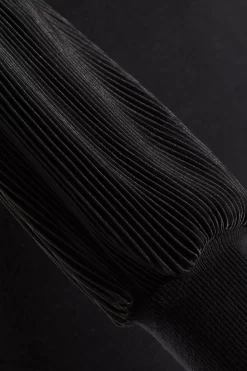 Black Light Knit Bodycon Mini Dress -Women Clothing Sale 00100035258 ZS scaled