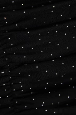 Black Diamante Mesh Mini Skirt 11 Black Diamante Mesh Mini Skirt -Women Clothing Sale 00100035837 ZS scaled