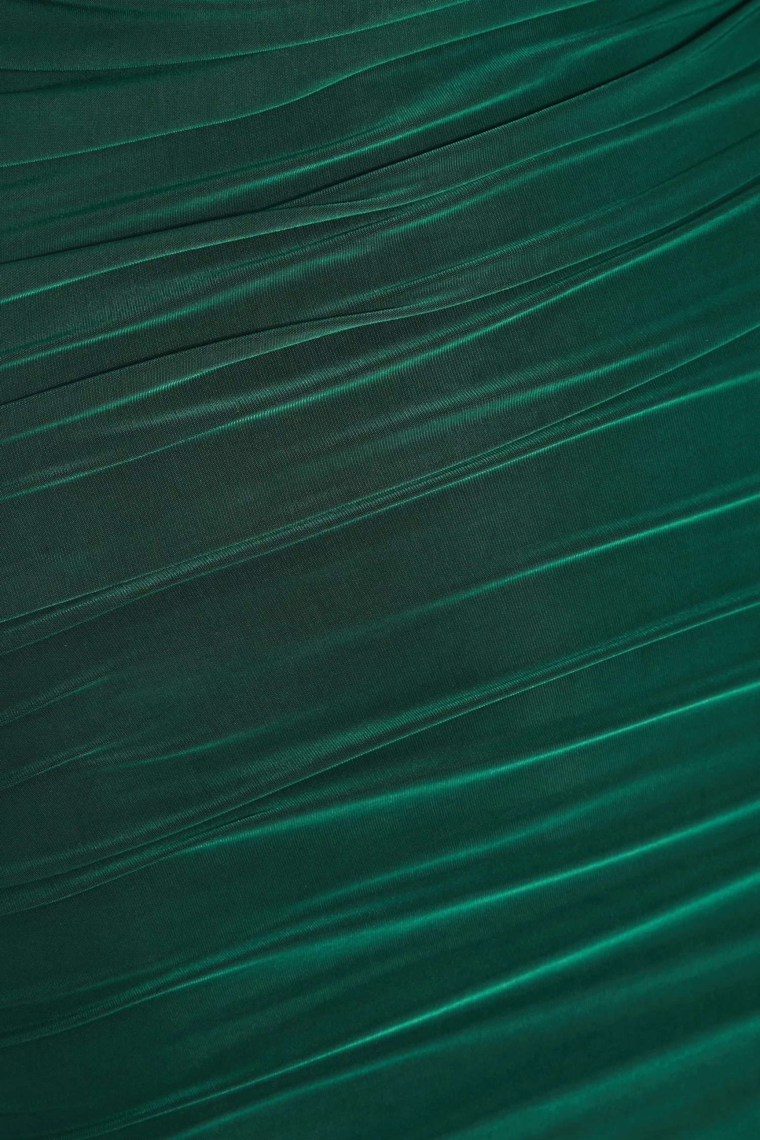 Bottle Green Ruched Bodycon Midi Dress 6 Bottle Green Ruched Bodycon Midi Dress - Image 6