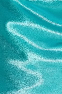 Aqua Satin Cross Back Maxi Dress 11 Aqua Satin Cross Back Maxi Dress -Women Clothing Sale 00100035943 ZS