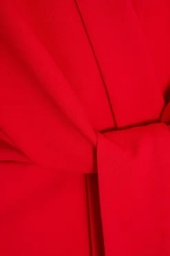 Red Tie Front Midi Dress 11 Red Tie Front Midi Dress -Women Clothing Sale 00100035999 ZS scaled