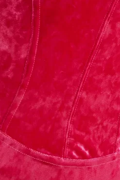 Pink Velvet Bodycon Mini Dress 11 Pink Velvet Bodycon Mini Dress -Women Clothing Sale 00100036173 ZS scaled