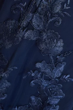 Navy Lace Dip Hem Strappy Midi Dress 11 Navy Lace Dip Hem Strappy Midi Dress -Women Clothing Sale 00100036185 ZS scaled