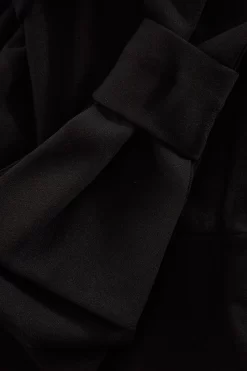 Black One Shoulder Bow Midi Dress 11 Black One Shoulder Bow Midi Dress -Women Clothing Sale 00100036300 ZS scaled