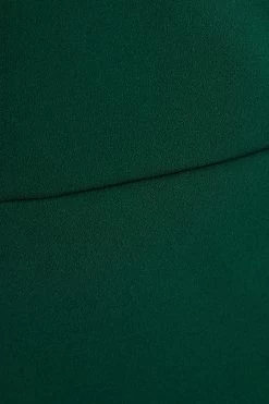 Bottle Green One Shoulder Bow Midi Dress 11 Bottle Green One Shoulder Bow Midi Dress -Women Clothing Sale 00100036301 ZS