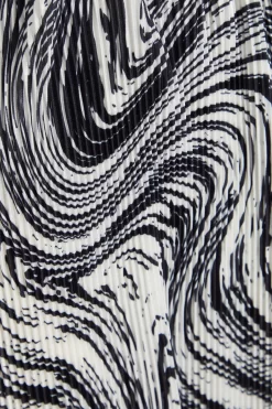 Black Plisse Swirl Wrap Dress 11 Black Plisse Swirl Wrap Dress -Women Clothing Sale 00100036323 ZS scaled