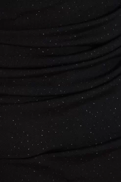 Black Bardot Glitter Ruched Bodycon Mini Dress 11 Black Bardot Glitter Ruched Bodycon Mini Dress -Women Clothing Sale 00100036425 ZS scaled