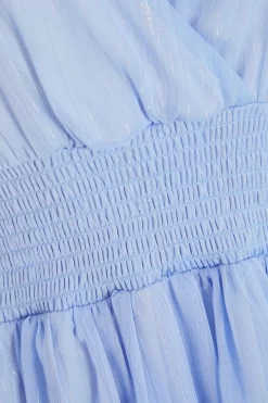 Blue Chiffon Tiered Midi Dress 11 Blue Chiffon Tiered Midi Dress -Women Clothing Sale 00100036433 ZS scaled