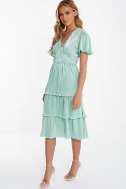 Mint Plisse Tiered Midi Dress 9 Mint Plisse Tiered Midi Dress -Women Clothing Sale 00100036443 XS scaled