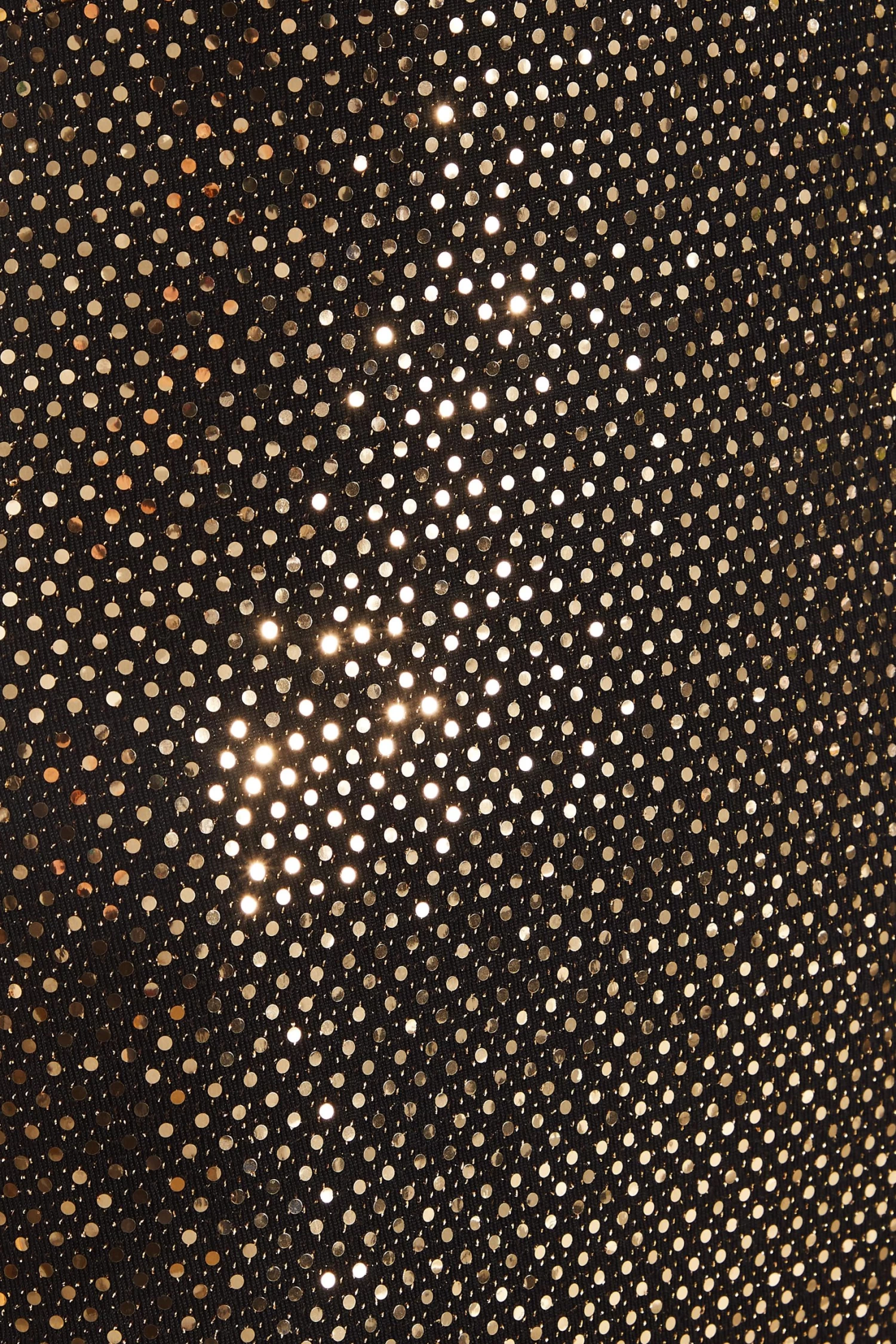 Gold Sequin Cowl Neck Mini Dress 6 Gold Sequin Cowl Neck Mini Dress - Image 6