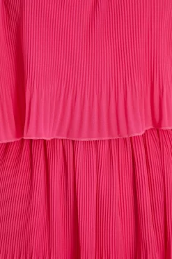 Pink Bardot Tiered Midaxi Dress 11 Pink Bardot Tiered Midaxi Dress -Women Clothing Sale 00100036816 ZS scaled