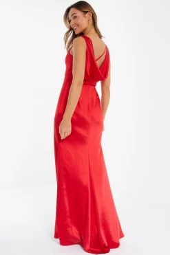 Red Satin Maxi Dress 8 Red Satin Maxi Dress -Women Clothing Sale 00100036826 XB scaled