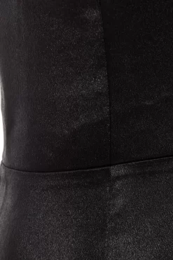 Black Satin Ruffle Maxi Dress 11 Black Satin Ruffle Maxi Dress -Women Clothing Sale 00100036829 ZS scaled