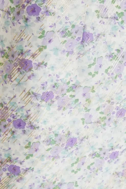 White Floral Cold Shoulder Wrap Midi Dress 11 White Floral Cold Shoulder Wrap Midi Dress -Women Clothing Sale 00100036831 ZS scaled