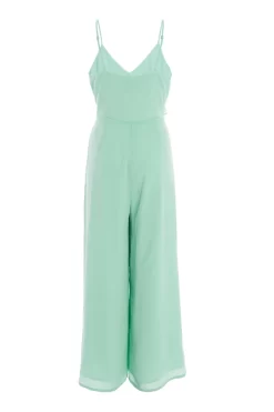 Mint Chiffon Frill Jumpsuit 10 Mint Chiffon Frill Jumpsuit -Women Clothing Sale 00100036836 ZB scaled
