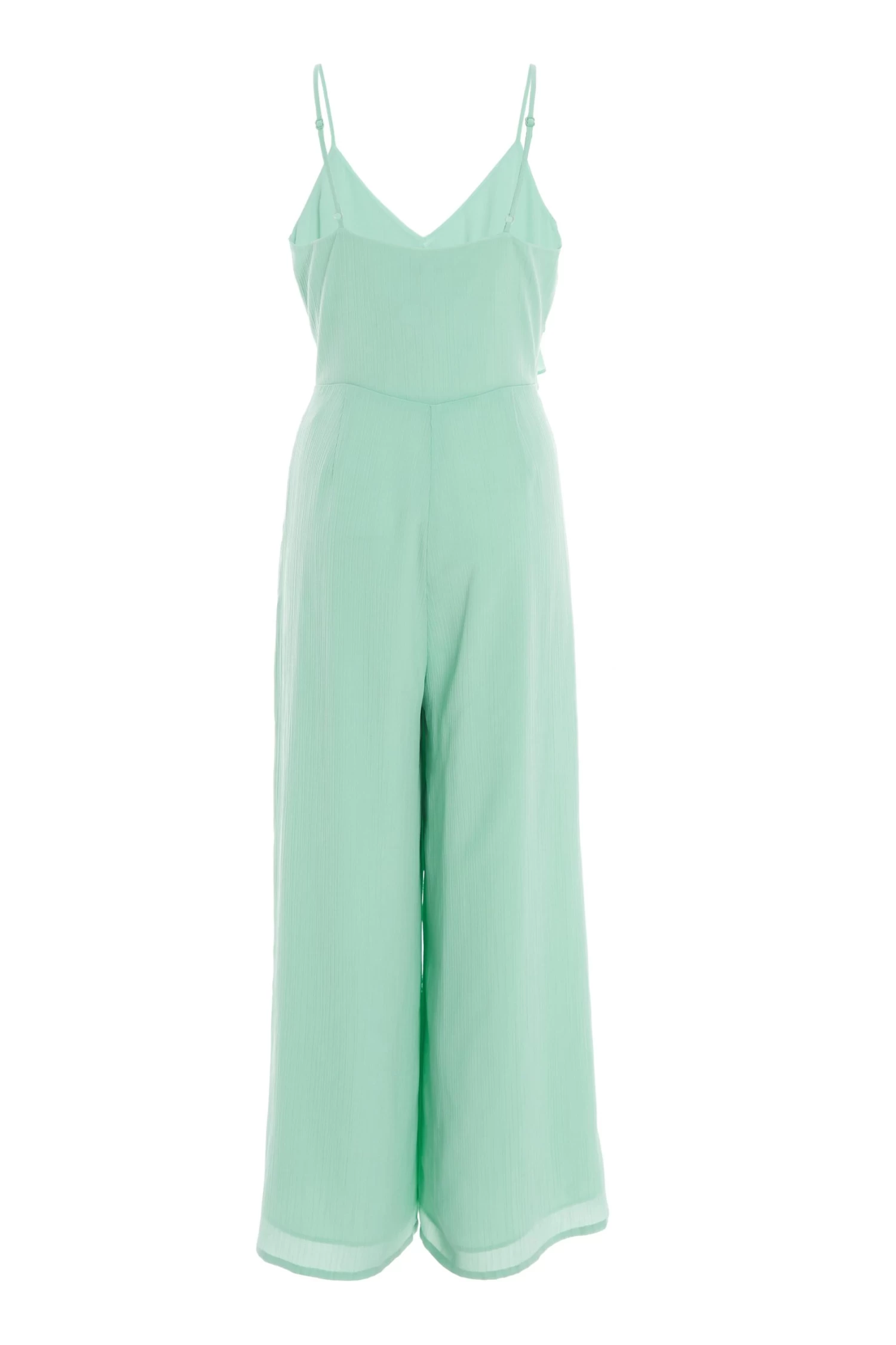 Mint Chiffon Frill Jumpsuit 5 Mint Chiffon Frill Jumpsuit - Image 5