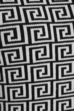 White Geometric Mini Jumper Dress 11 White Geometric Mini Jumper Dress -Women Clothing Sale 00100036855 ZS scaled