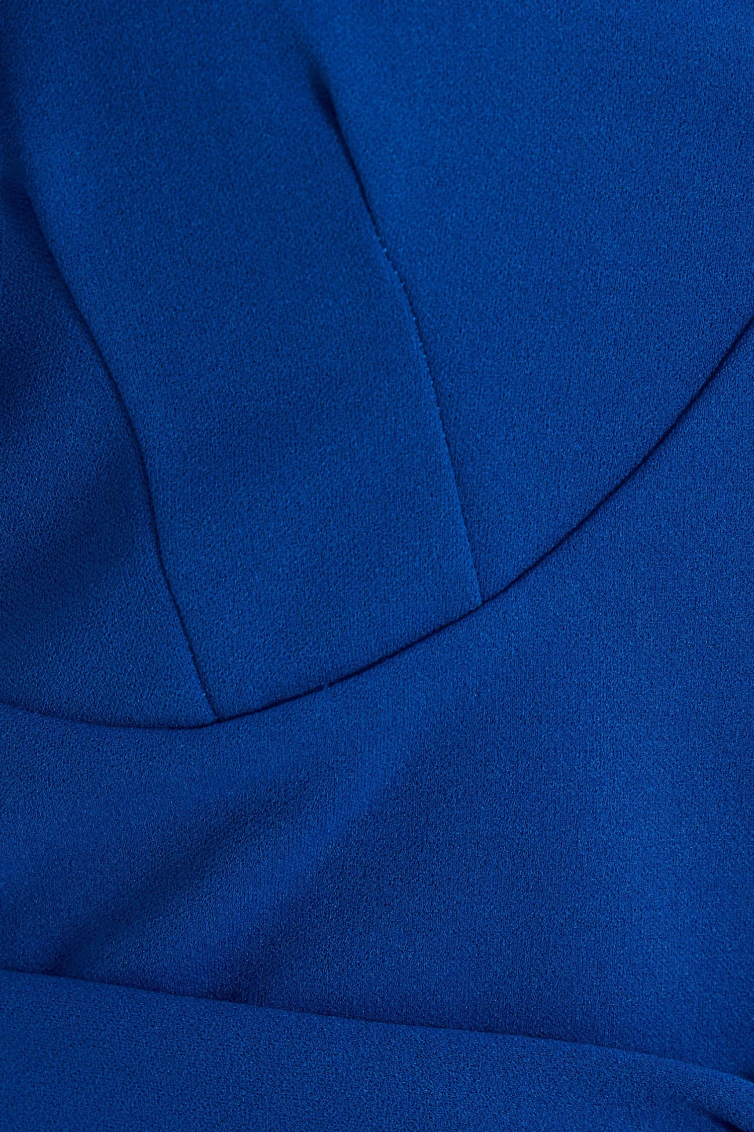 Royal Blue Frill Bodycon Midi Dress 6 Royal Blue Frill Bodycon Midi Dress - Image 6