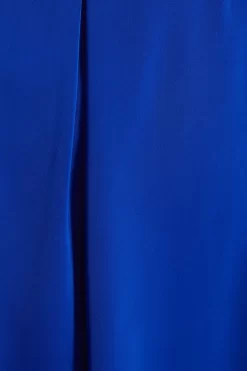 Royal Blue Satin Button Shirt Mini Dress 11 Royal Blue Satin Button Shirt Mini Dress -Women Clothing Sale 00100037135 ZS scaled