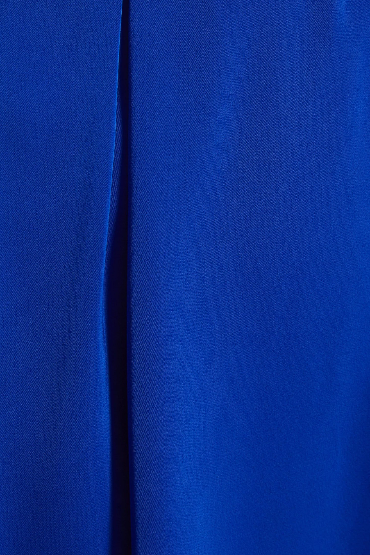 Royal Blue Satin Button Shirt Mini Dress 6 Royal Blue Satin Button Shirt Mini Dress - Image 6