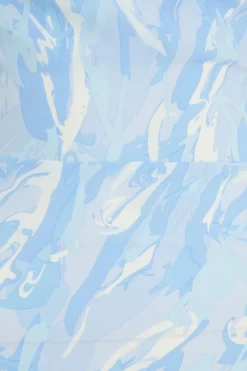 Light Blue Brush Stroke Tie Back Split Midi Dress -Women Clothing Sale 00100037202 ZS scaled