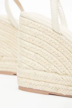 Nude Cross Strap Wedges -Women Clothing Sale 00100037261 ZB scaled