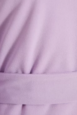 Lilac Cape Sleeve Midi Dress -Women Clothing Sale 00100037292 ZS scaled