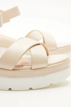 Nude Faux Leather Cross Strap Wedges 10 Nude Faux Leather Cross Strap Wedges -Women Clothing Sale 00100037334 ZB scaled