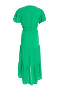 Jade Green Dip Hem Midi Dress 10 Jade Green Dip Hem Midi Dress -Women Clothing Sale 00100037388 ZB