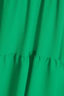 Jade Green Dip Hem Midi Dress -Women Clothing Sale 00100037388 ZS scaled