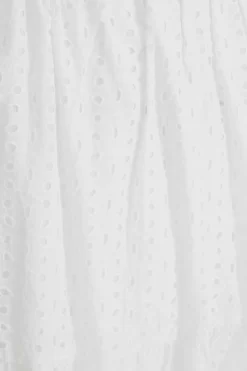 Cream Broderie Tie Back Mini Dress 11 Cream Broderie Tie Back Mini Dress -Women Clothing Sale 00100037440 ZS scaled