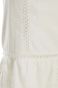 White Crochet Trim Mini Skirt -Women Clothing Sale 00100037459 ZS scaled