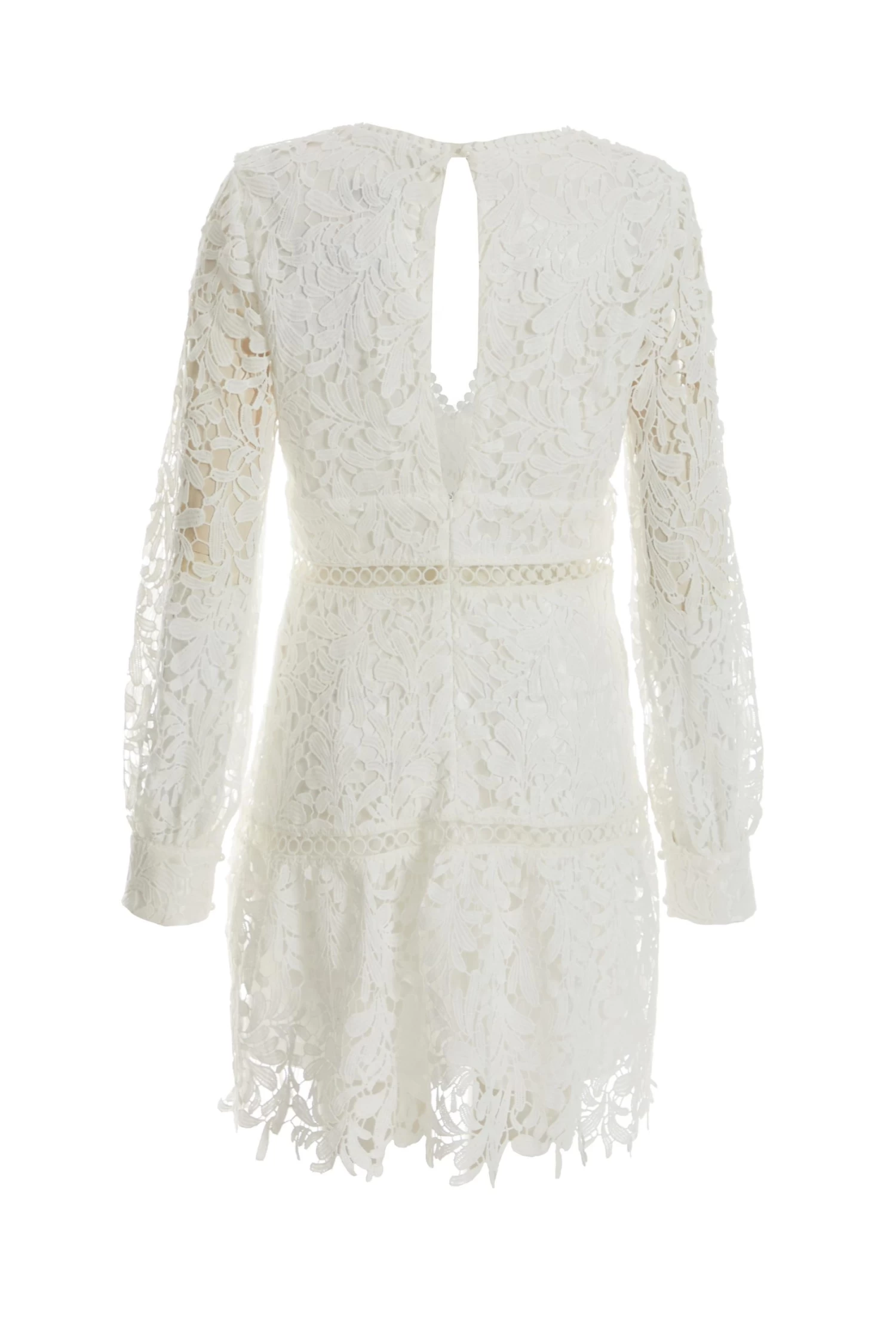 White Lace Skater Dress 5 White Lace Skater Dress - Image 5