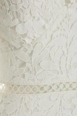 White Lace Skater Dress 11 White Lace Skater Dress -Women Clothing Sale 00100037466 ZS