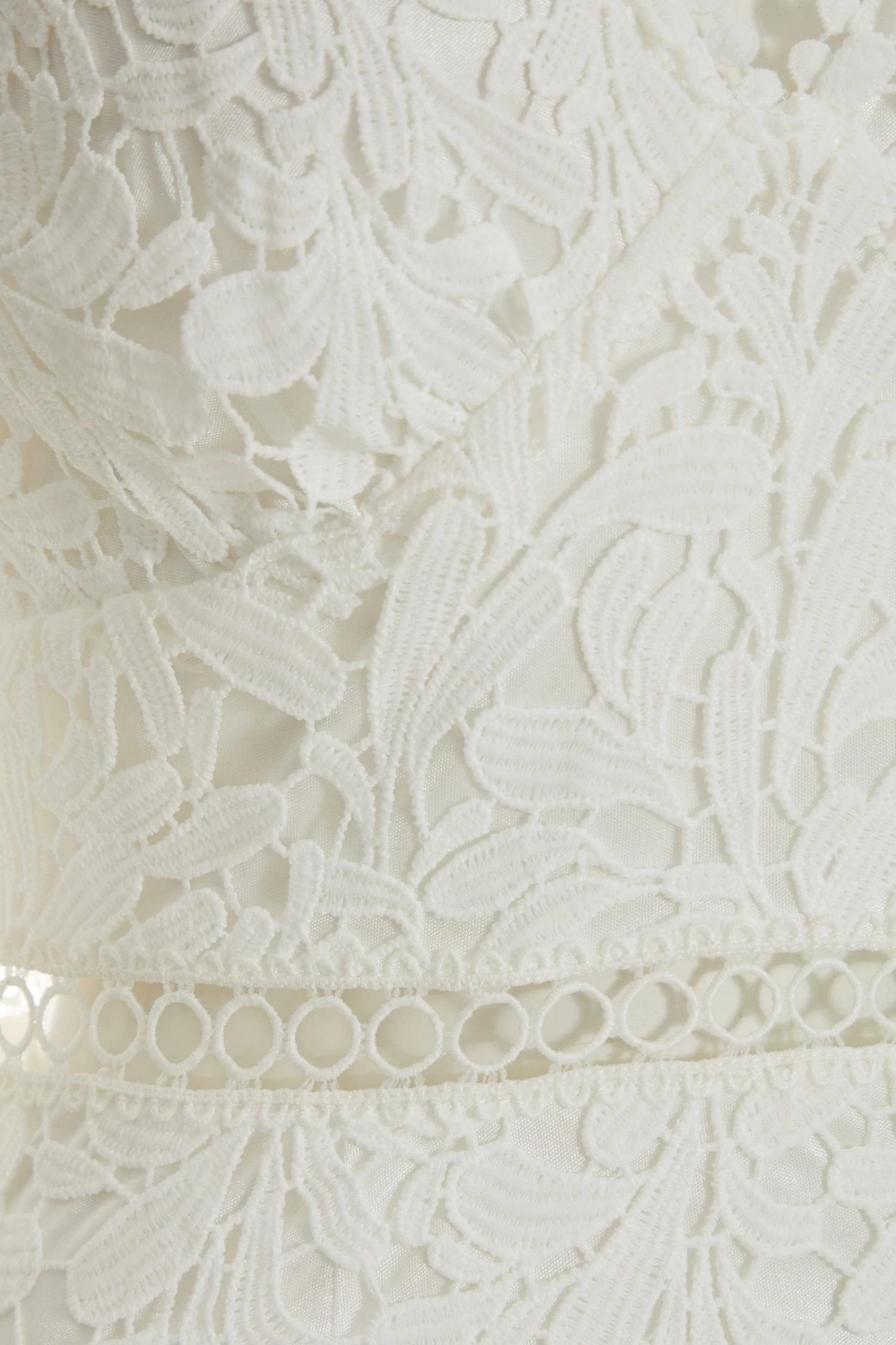 White Lace Skater Dress 6 White Lace Skater Dress - Image 6