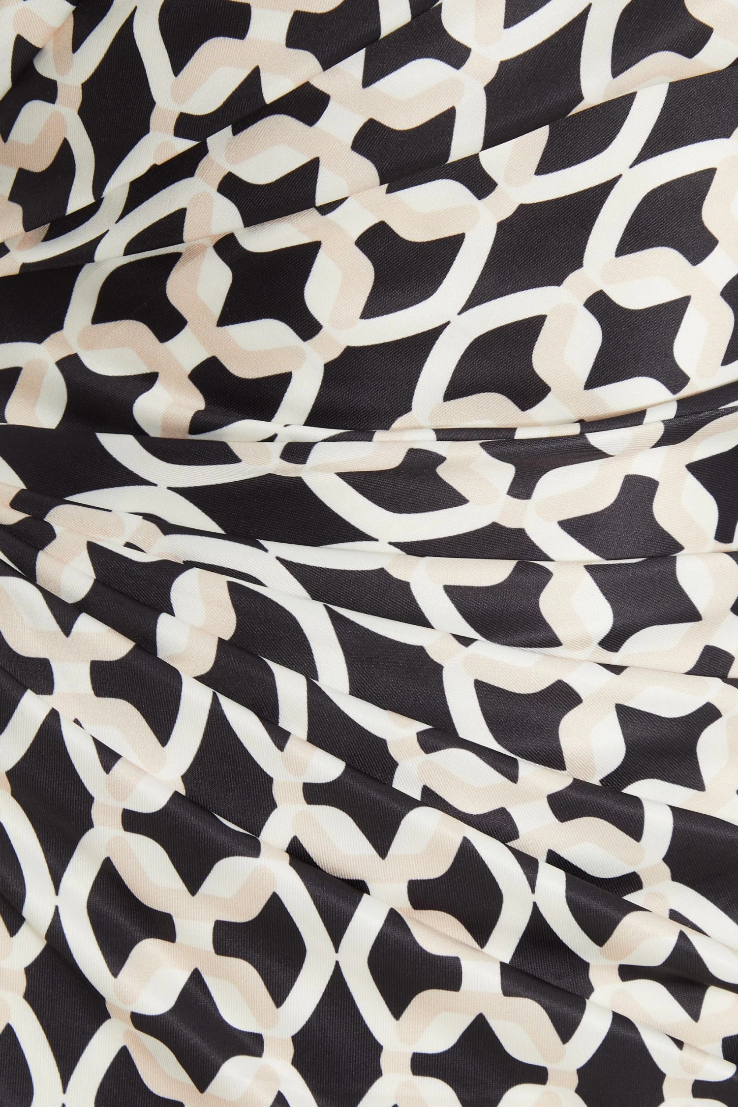 Stone Geometric Ruched Midi Dress 6 Stone Geometric Ruched Midi Dress - Image 6