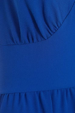 Royal Blue Tie Midaxi Dress -Women Clothing Sale 00100037875 ZS scaled